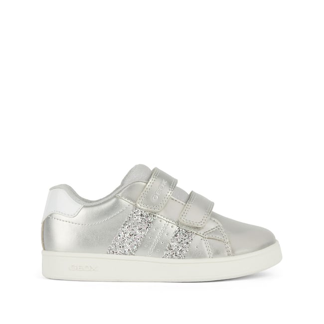 Baskets Geox Fille Eclyper Girl - Semelle Caoutchouc, Tige Synthétique Respirante