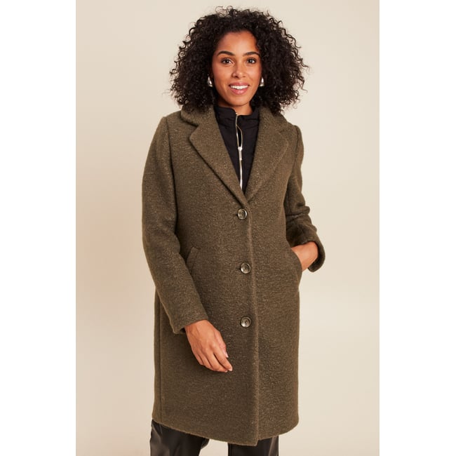 Manteau 2 en 1 col montant doublé - BREAL