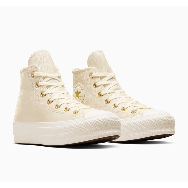Baskets All Star Lift Hi Mono Leather ecru <span itemprop=