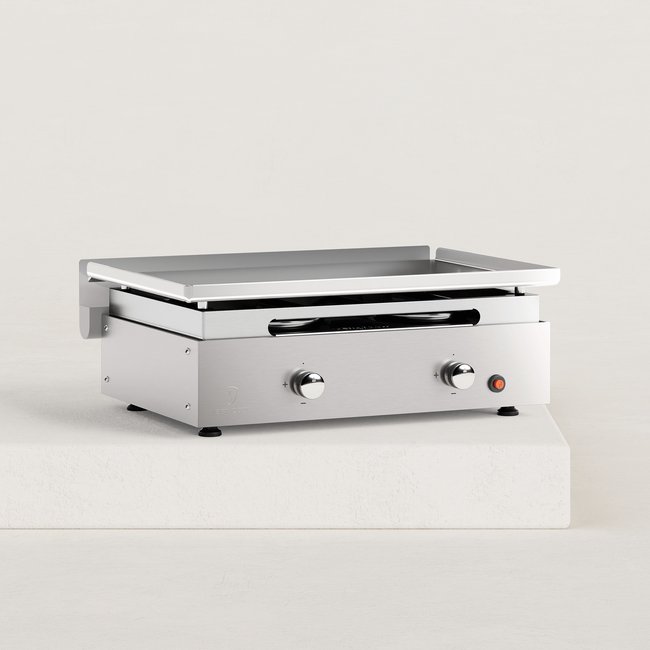 Plancha Gaz Inox 2 Feux, CREATIVE - VERYCOOK