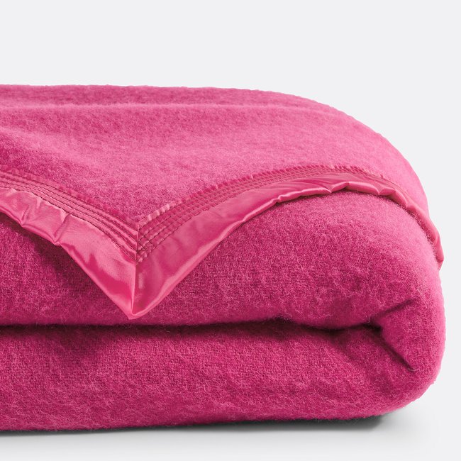 Couverture laine vierge Woolmark 600 g/m² - LA REDOUTE INTERIEURS