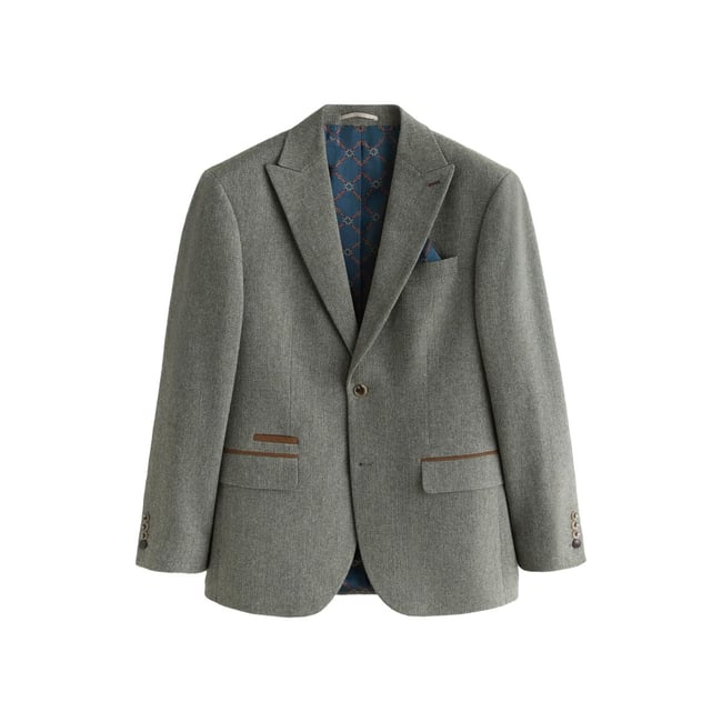 Veste standard en laine nova fides vert sauge <span itemprop=