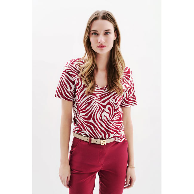 T-shirt droit en lin MARIO - CAROLL