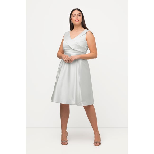 Robe de soirée, ligne en A, drapé - ULLA POPKEN