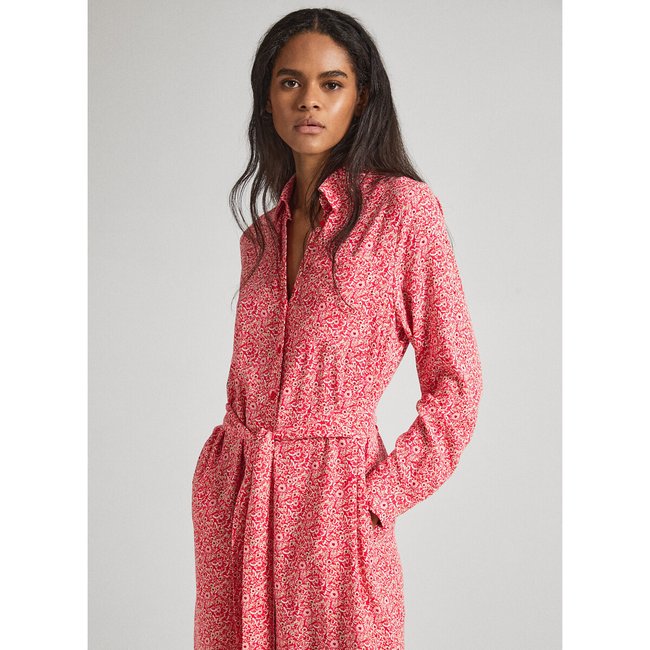 Robe chemise fleurie cheap