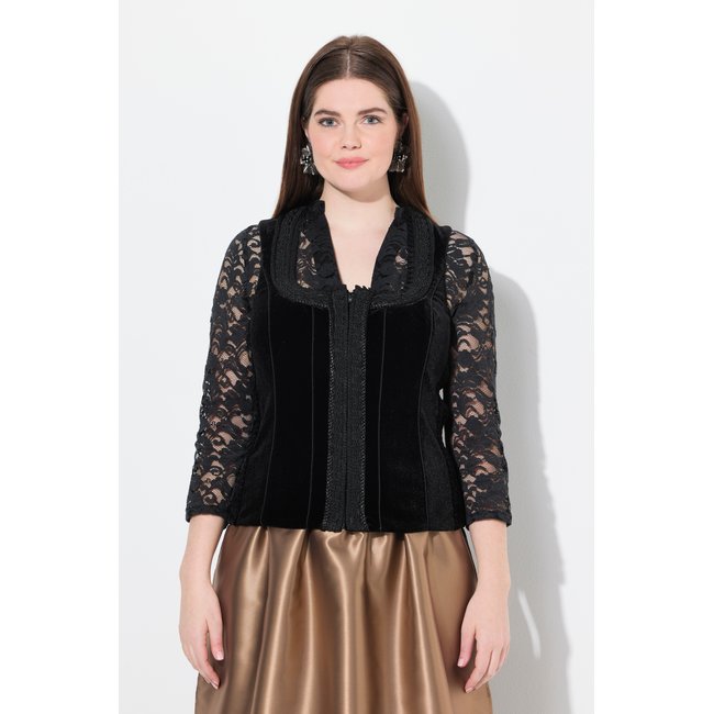 Corsage traditionnel, slim, encolure carrée - ULLA POPKEN