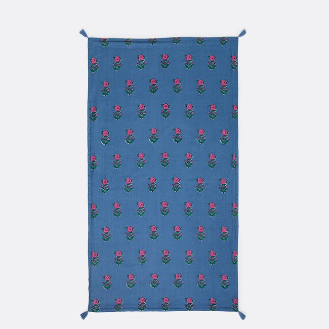 Fouta XL imprimée, doublée éponge, Alanis imprimé LA REDOUTE INTERIEURS