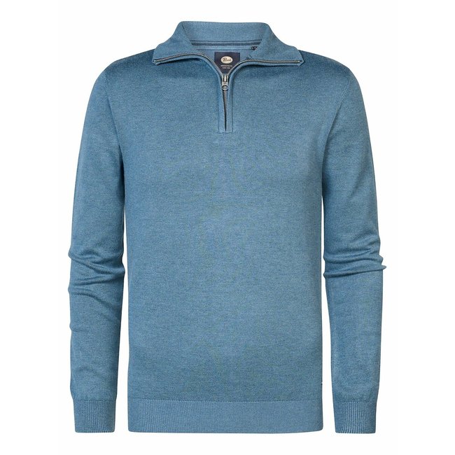 Half Zip Jumper - PETROL INDUSTRIES