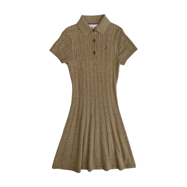Robe enfant - Très bon état marron <span itemprop=