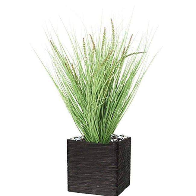 Herbe artificielle en piquet H70 cm verte Couleur v002239 <span itemprop=