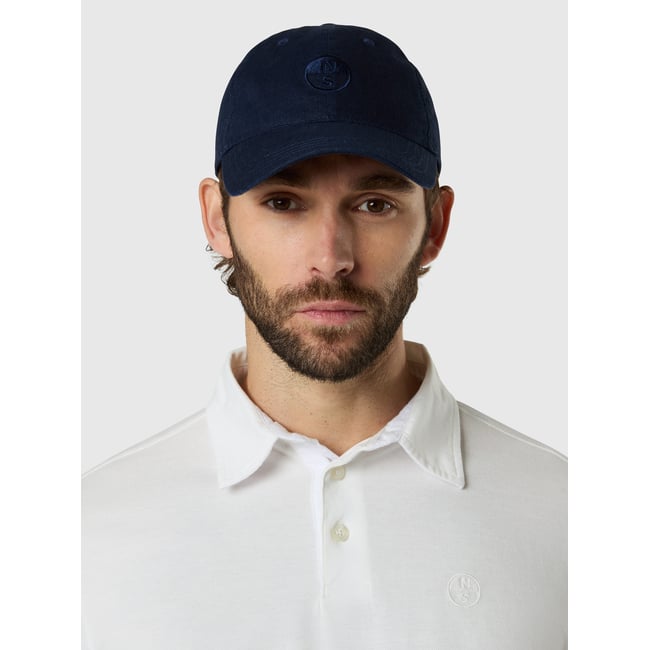 Casquette de baseball en lin académie navale <span itemprop=
