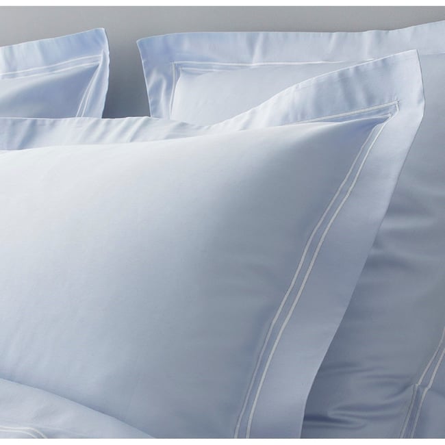 Lot De 2 Taies D'Oreiller En Satin 65x65 Cm - Douces, Anti-Frisottis Cheveux - Soin De La Peau - Blanc