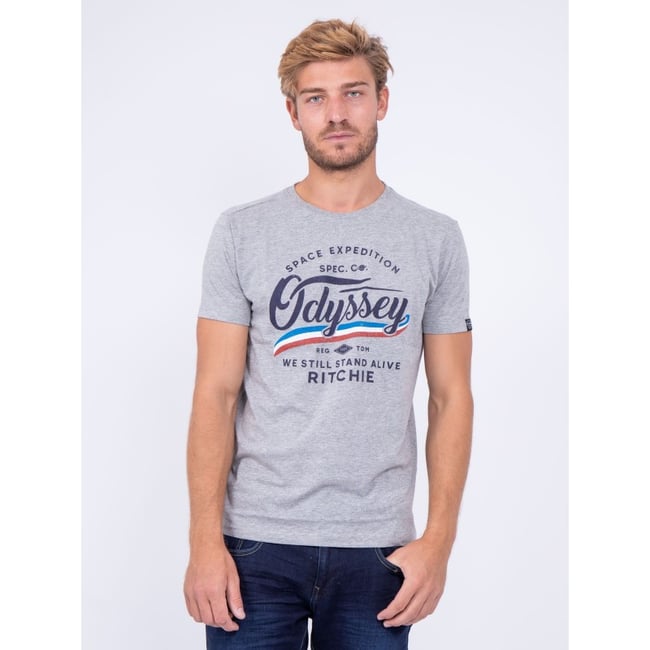 T-shirt Col Rond Pur Coton Joufax - RITCHIE