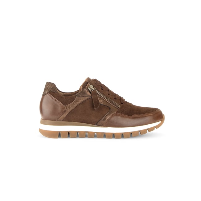 Baskets en cuir à talon compensé - GABOR