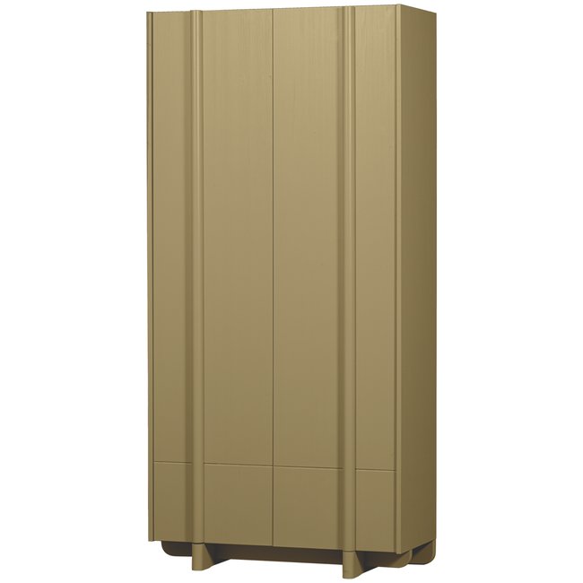 Armoire de rangement en pin BASU Couleur vert <span itemprop=