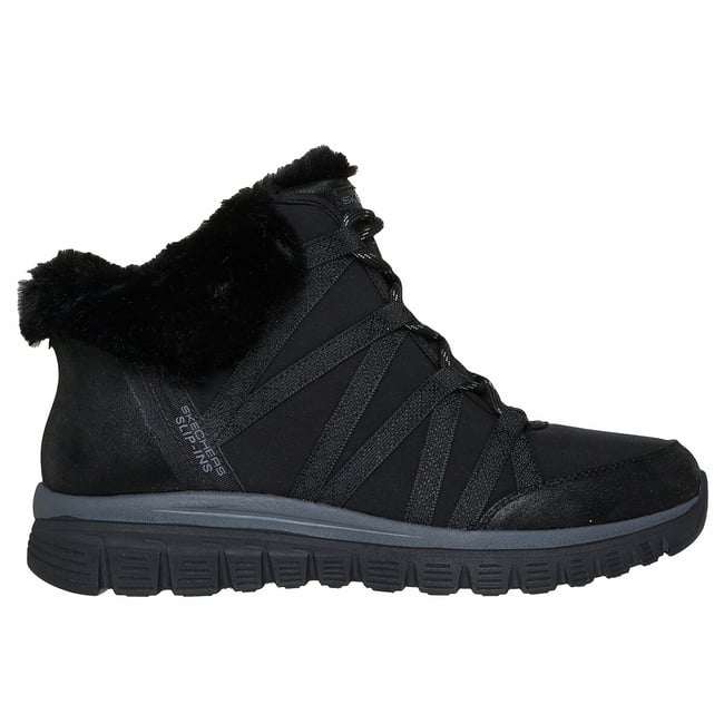 Boots Slip-ins: Graceful - Cozy Strolls noir <span itemprop=