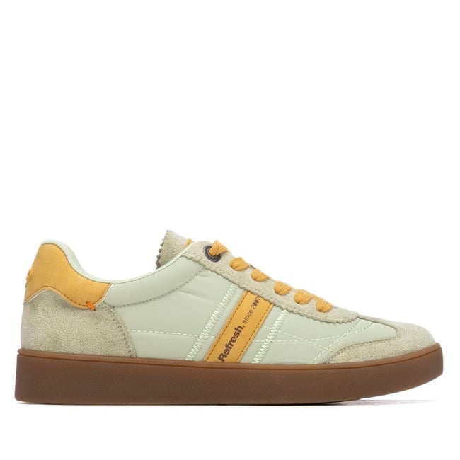 Baskets Plaine Décontractée Lacets aqua <span itemprop=