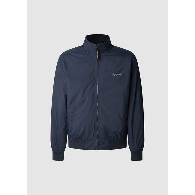 Blouson léger bleu foncé <span itemprop=