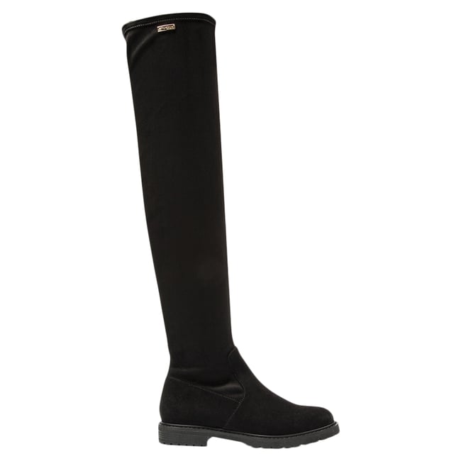 Bottes Cuir Les Tropeziennes Par M.belarbi Doremiz noir/suede <span itemprop=