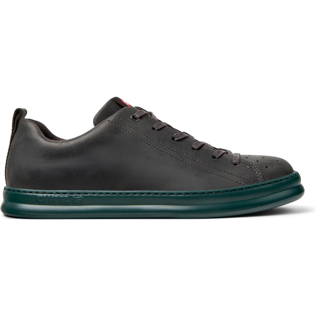 Cuir Nubuck gris foncé <span itemprop=
