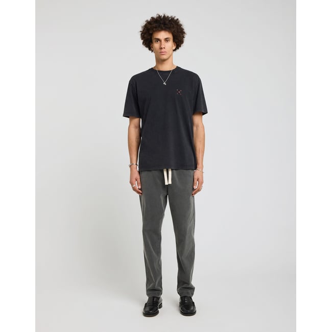 PANTALON LOOSE RISE gris anthracite <span itemprop=