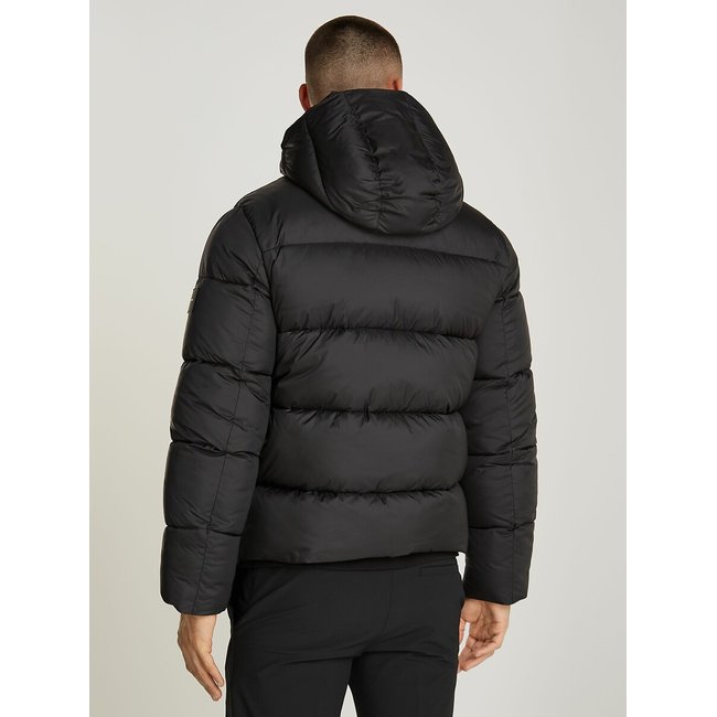 Calvin klein hooded down puffer coat top