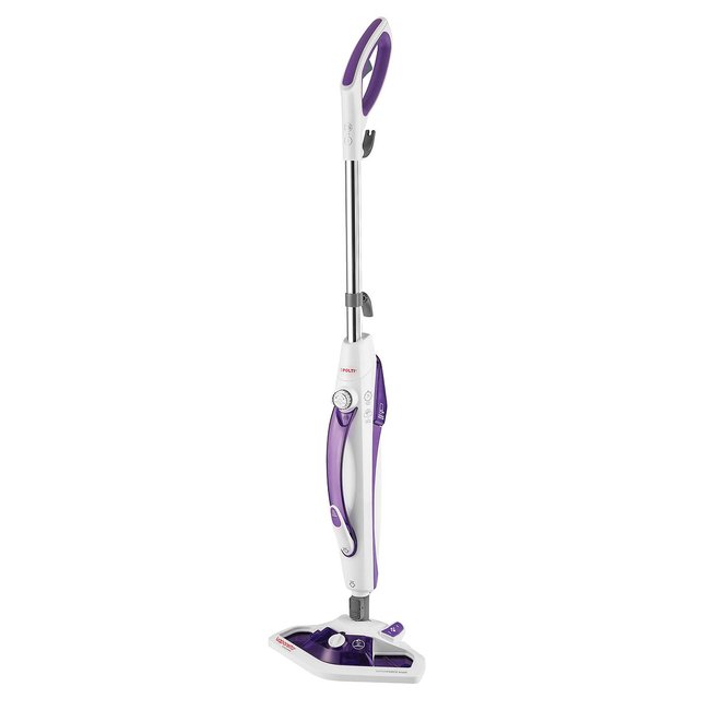 Dampfbesen mit integriertem Dampfreiniger SV440 VAPORETTO weiss + violett <span itemprop=