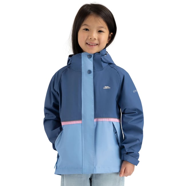 Veste imperméable ALLORA ton bleu <span itemprop=