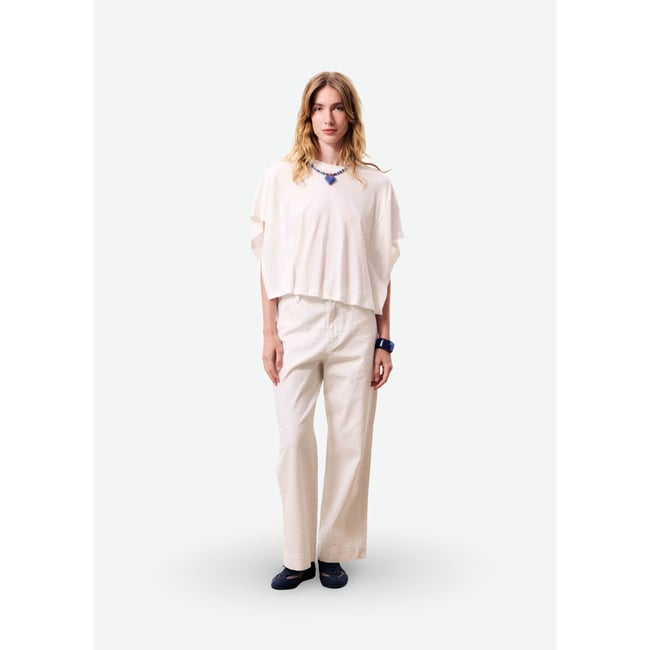 Jean MELUSINE beige crème <span itemprop=