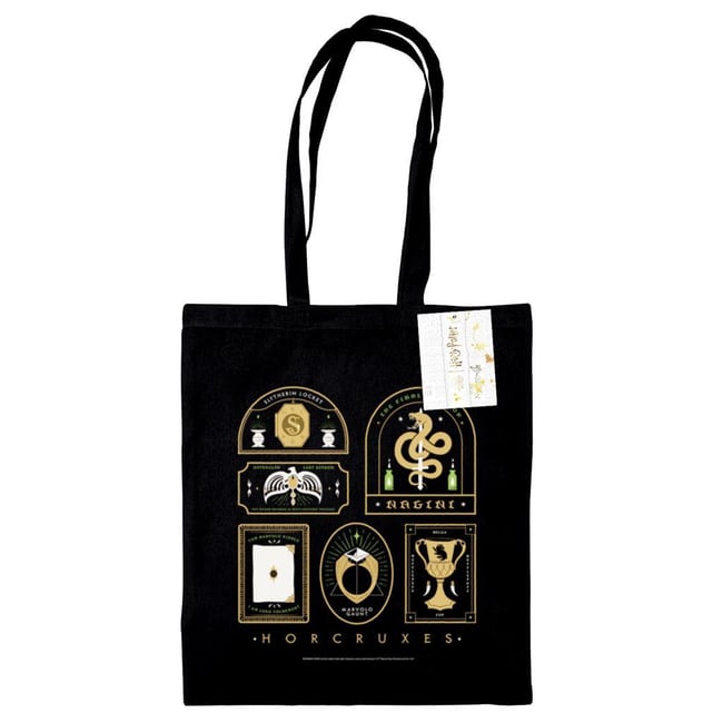 Tote bag HORCRUXES noir <span itemprop=