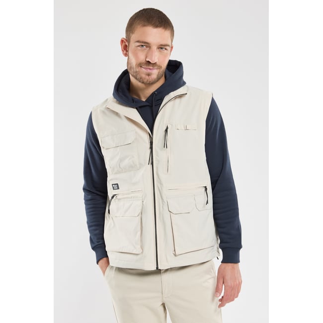 Veste multipoches HALFO en polyester recyclé pour homme - BERMUDES