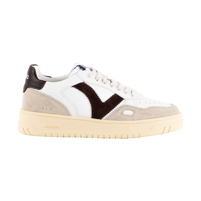 Basket Basse Cuir marron <span itemprop=