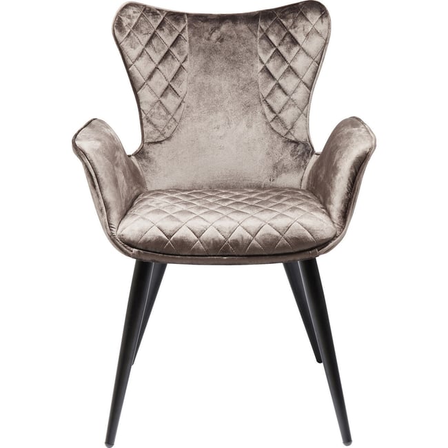 Chaise avec accoudoirs, DREAM Couleur marron <span itemprop=