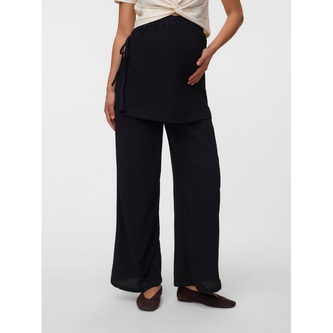 Pantalon À Jambe Large noire - black <span itemprop=