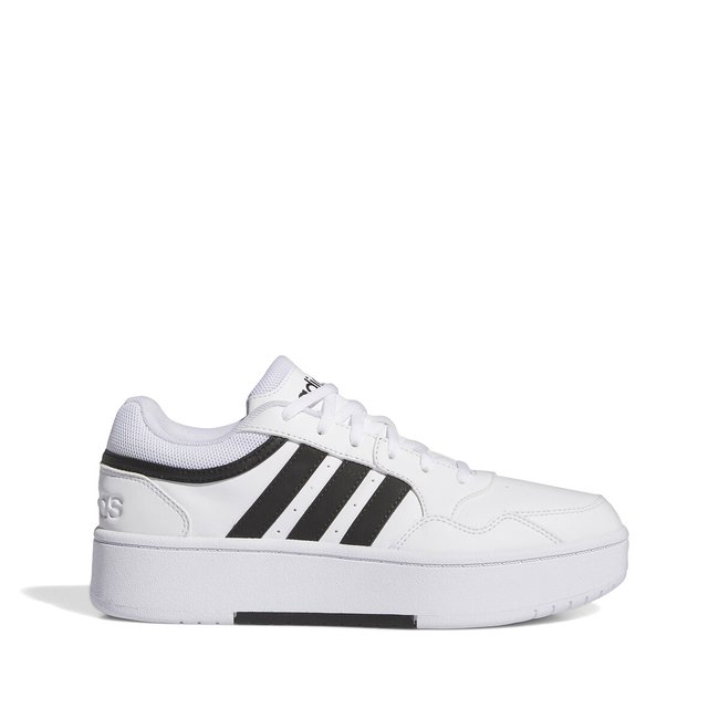 Hoops 3.0 bold trainers white black Adidas Sportswear La Redoute