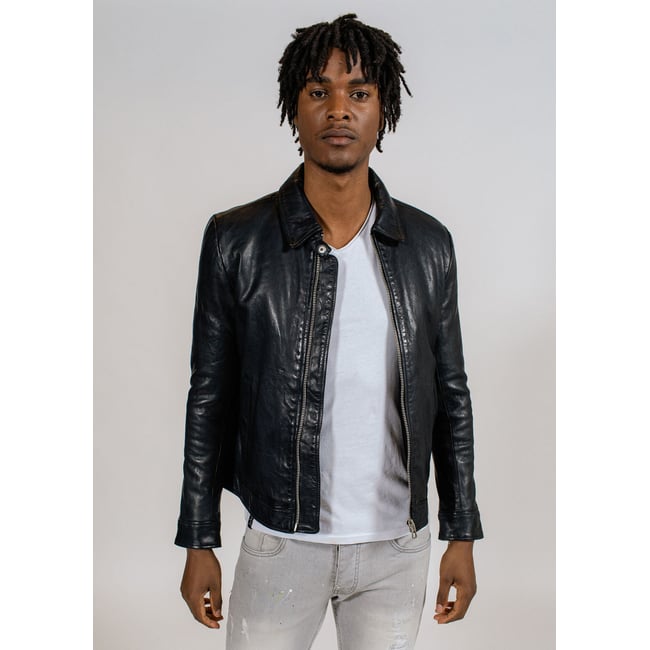 col chemise col chemise NORIS GREEN noir <span itemprop=