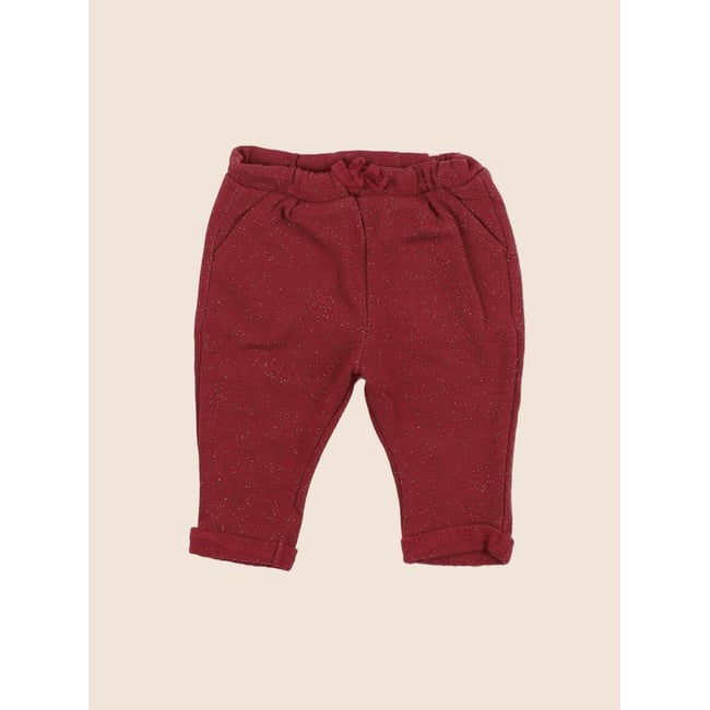 Pantalon - Très bon état rouge <span itemprop=