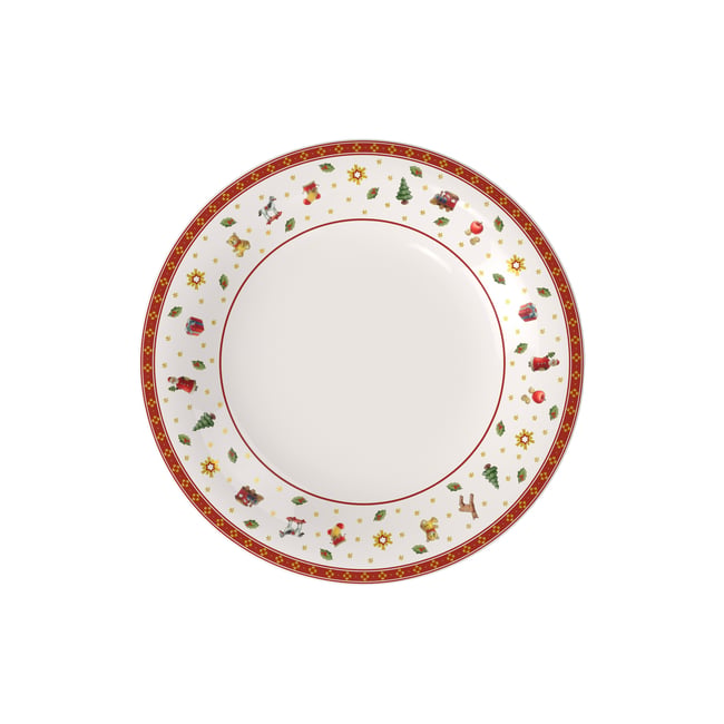 Assiette Plate TOY'S DELIGHT Couleur rouge <span itemprop=