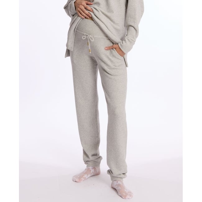 Jogging de maternité Billie gris <span itemprop=
