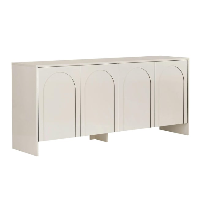 Buffet 4 portes décor arches MARFA - PIER IMPORT