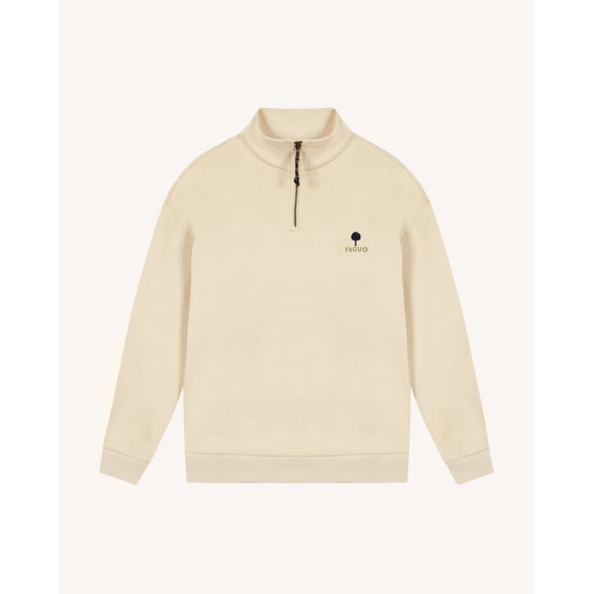 Sweat AMBOISE écru <span itemprop=