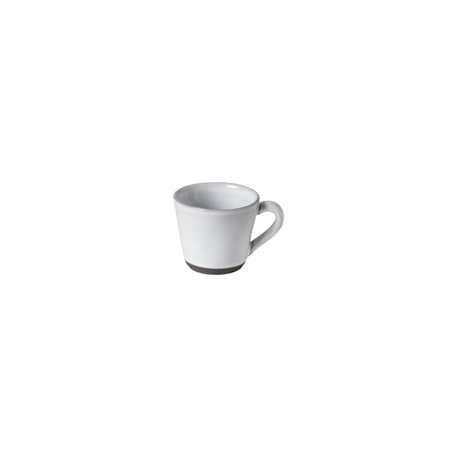 Tasse à café en eco grès, PLANO Couleur blanc <span itemprop=