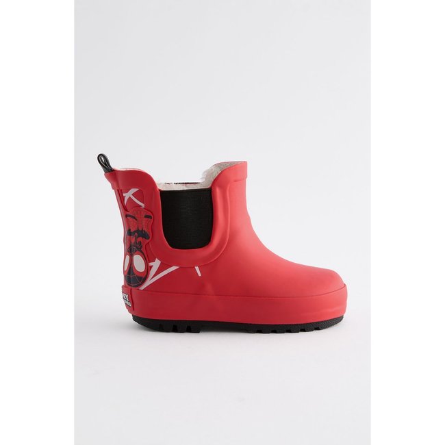 Bottines doublées spidey and friends rouge <span itemprop=