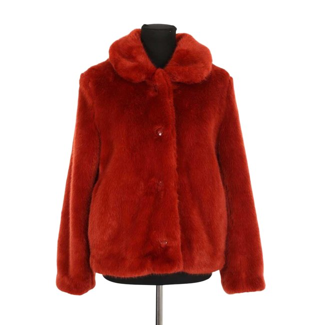Manteau - Très Bon État rouge <span itemprop=