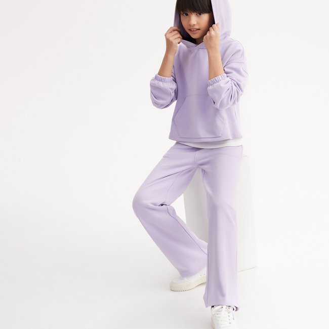 Ensemble pantalon 4-14 ans parme <span itemprop=