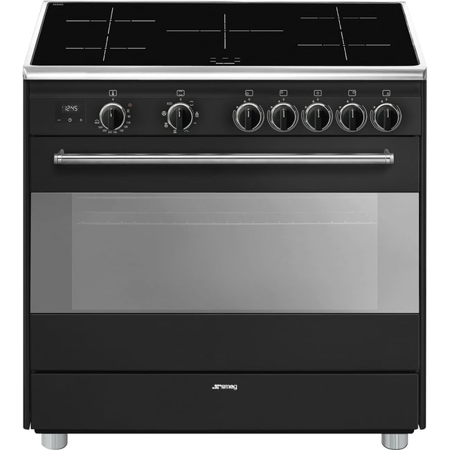 Piano de cuisson induction 5 feux 90 cm BG91I - SMEG