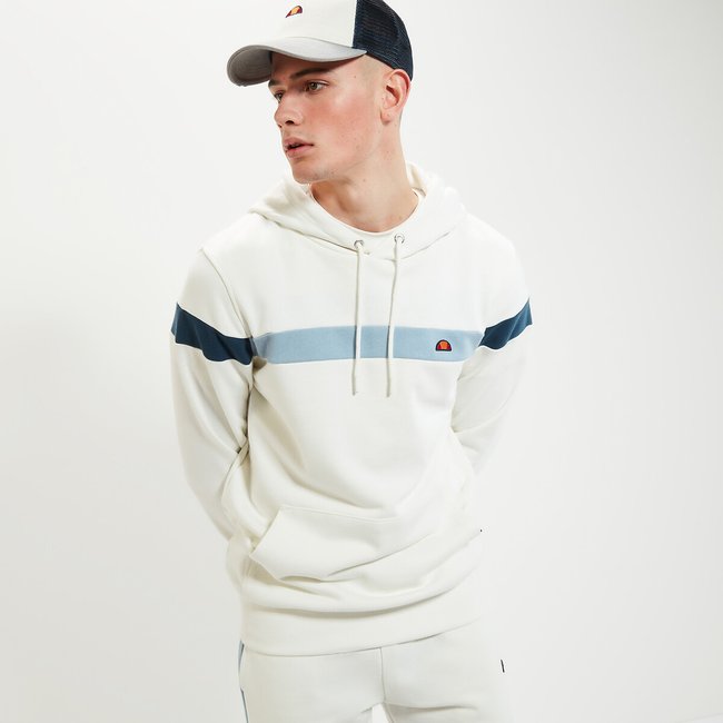 Pietro cotton mix hoodie white Ellesse La Redoute
