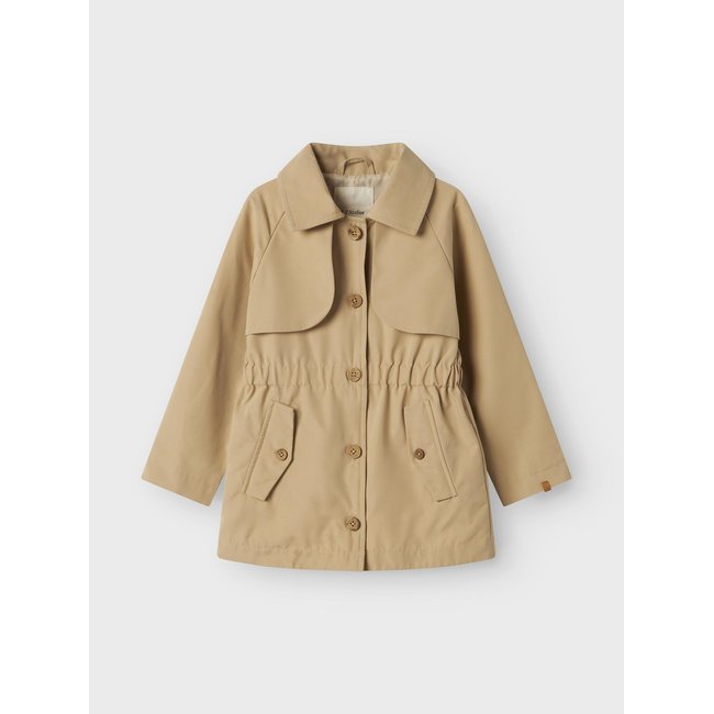 Trench En tissu tissé irish cream <span itemprop=