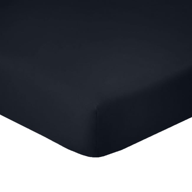 Drap housse en coton bonnet 28 cm uni, MENO - C DESIGN HOME TEXTILE