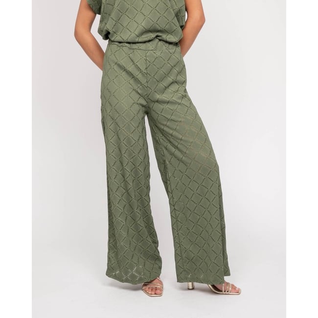 Pantalon Fluide Motifs Esuna - DONA LISA